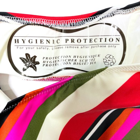 Solid & Striped Michelle Watermelon Striped One Piece Bathing Suit - Picture 12 of 12